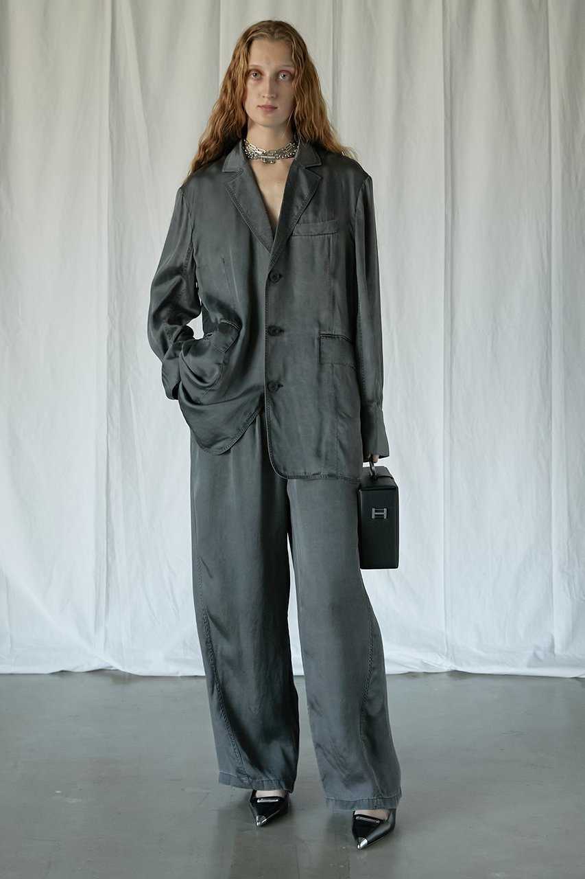 【プランク プロジェクト/PRANK PROJECT】のキュプラジャケット / Cupra Jacket 人気、トレンドファッション・服の通販 founy(ファニー) 　ファッション　Fashion　レディースファッション　Fashion for Women　アウター　Coat / Outerwear Collection　レディースジャケット・軽アウター　Jackets　とろみ　Fluid, Flowy Fabric　カフス　Cuff Design　キュプラ　Cupro, Eco Fabric　ジャケット　Jacket, Outerwear　セットアップ　Set-Up, Coordinated Outfit　フォーマル　Formal, Dressy　リラックス　Relax, Relaxed Fit　ヴィンテージ　Vintage Style　夏　Summer　春　Spring　S/S・春夏　SS, Spring/Summer, Warm Season　other-8|ID: prp329100004907908 ipo3291000000036758627