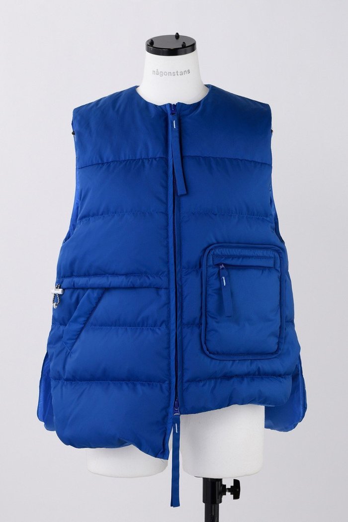 【ナゴンスタンス/nagonstans】のマットPEタフタ Combi VEST/ベスト インテリア・キッズ・メンズ・レディースファッション・服の通販 founy(ファウニー) https://founy.com/ ファッション Fashion レディースファッション Fashion for Women アウター Coat / Outerwear Collection レディースジャケット・軽アウター Jackets ジャケット Jacket, Outerwear スリット Slit, Slit Detail タフタ Taffeta, Structured Fabric ダウン Down, Puffer バランス Balance, Style Balance ベスト Vest, Waistcoat ロング Long, Long-Length |ID: prp329100004907921 ipo3291000000036758788