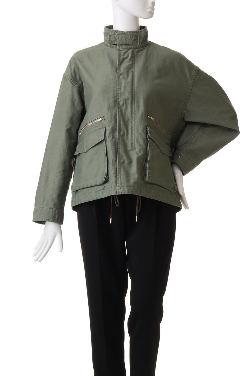 【エリオポール/heliopole】のミリタリーショートブルゾン 人気、トレンドファッション・服の通販 founy(ファニー) 　ファッション　Fashion　レディースファッション　Fashion for Women　アウター　Coat / Outerwear Collection　レディースジャケット・軽アウター　Jackets　ブルゾンジャケット・スポーティアウター　Blouson Jackets　ジャケット　Jacket, Outerwear　ブルゾン　Blouson, Bomber Jacket　ヴィンテージ　Vintage Style　other-2|ID: prp329100004907932 ipo3291000000036759004