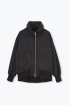 【レリル/lelill】のハイネックフライトJK 人気、トレンドファッション・服の通販 founy(ファニー) ファッション Fashion レディースファッション Fashion for Women アウター Coat / Outerwear Collection レディースジャケット・軽アウター Jackets ジャケット Jacket, Outerwear トラベル Travel, Travel Gear ハイネック High Neck, Mock Neck フロント Front, Front Design ポケット Pocket, Pocket Detail 軽量 Lightweight, Ultra Light 防寒 Cold Protection, Winter-Ready thumbnail ブラック|ID: prp329100004907941 ipo3291000000036759142