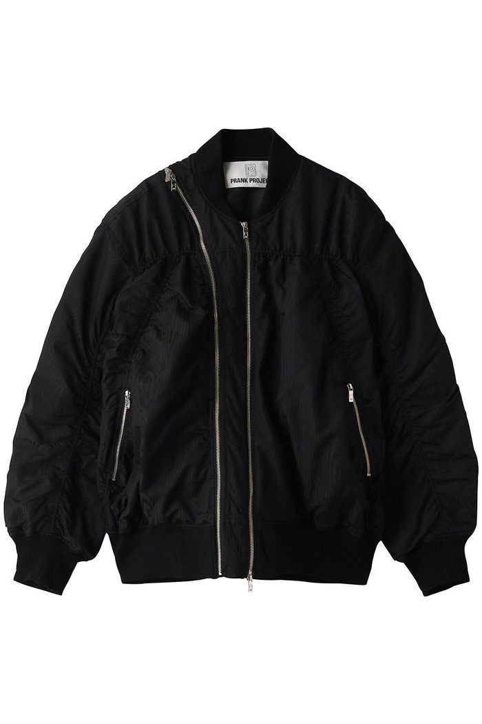 【プランク プロジェクト/PRANK PROJECT】のモアレジャガードMA-1 / Moiare Jacquard MA-1 インテリア・キッズ・メンズ・レディースファッション・服の通販 founy(ファニー) https://founy.com/ ファッション Fashion レディースファッション Fashion for Women アウター Coat / Outerwear Collection レディースジャケット・軽アウター Jackets ブルゾンジャケット・スポーティアウター Blouson Jackets MA-1ジャケット MA-1 Bomber Jackets / Flight Jackets おすすめ Recommended / Our Picks ジャケット Jacket, Outerwear トレンド Trend, Trending Now フロント Front, Front Design ブルゾン Blouson, Bomber Jacket エレガント 上品 Elegant 今季 This Season, Current Season |ID: prp329100004907947 ipo3291000000036759269