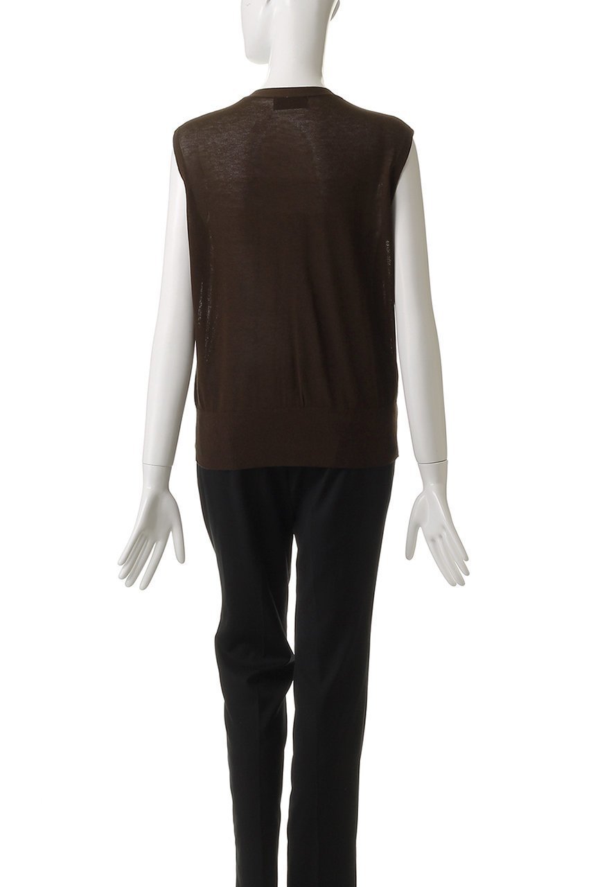 【アンクレイヴ/uncrave】のシアーニット /ノースリーブベスト 人気、トレンドファッション・服の通販 founy(ファニー) 　ファッション　Fashion　レディースファッション　Fashion for Women　トップス・カットソー　Cut & Sew Tops　ニット　Knit Tops & Sweaters　キャミソール&ノースリーブ　Camisoles & Sleeveless Tops　ベスト&ジレ / 重ね着スタイル　Vests & Gilets　カジュアルプルオーバー・ニットトップス　Pullovers & Knit Tops / Casual Pullovers　シアー　Sheer, See-Through　ノースリーブ　Sleeveless, No-Sleeve　ベスト　Vest, Waistcoat　ベーシック　Basic, Essential　other-4|ID: prp329100004907952 ipo3291000000036759494