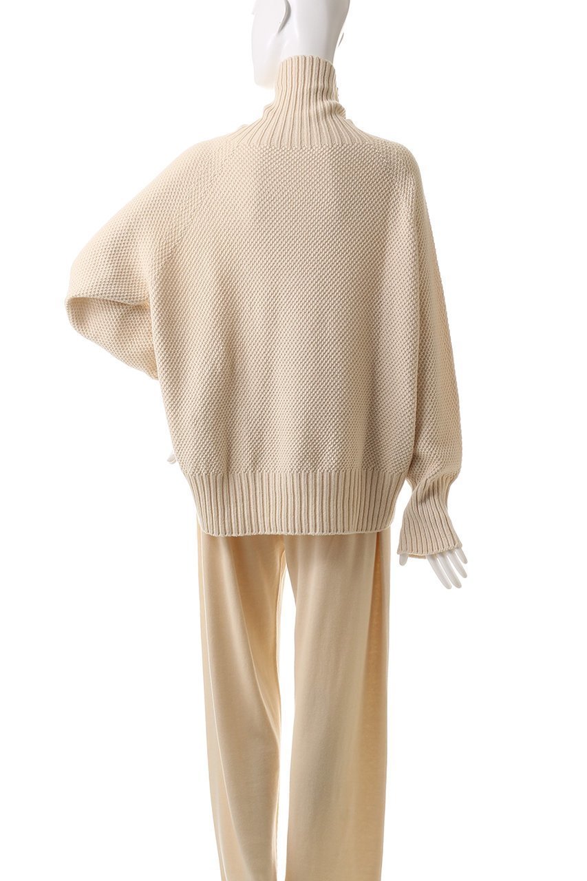 【プリスティン/PRISTINE】の鹿の子ビッグタートルセーター 人気、トレンドファッション・服の通販 founy(ファニー) 　ファッション　Fashion　レディースファッション　Fashion for Women　トップス・カットソー　Cut & Sew Tops　ニット　Knit Tops & Sweaters　カジュアルプルオーバー・ニットトップス　Pullovers & Knit Tops / Casual Pullovers　人気　Popular, Best Seller　鹿の子　Piqué, Kanoko Fabric　other-4|ID: prp329100004907968 ipo3291000000036759721