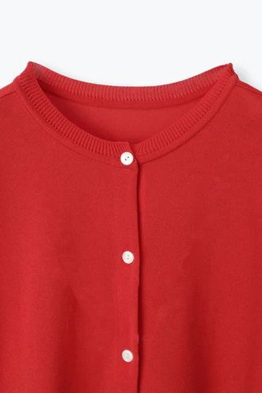 【レリル/lelill】のワイドボーダーショートカーデ 人気、トレンドファッション・服の通販 founy(ファニー) 　ファッション　Fashion　レディースファッション　Fashion for Women　トップス・カットソー　Cut & Sew Tops　ニット　Knit Tops & Sweaters　カーディガン・羽織り　Layered Style Cardigans　おすすめ　Recommended / Our Picks　カーディガン　Cardigan, Knitwear　ニットソー　Knit-Sewn, Cut & Sew Knit　フロント　Front, Front Design　ワイド　Wide, Wide Fit　夏　Summer　抗菌　Antibacterial, Bacteria-Resistant　春　Spring　other-3|ID: prp329100004907983 ipo3291000000036760018