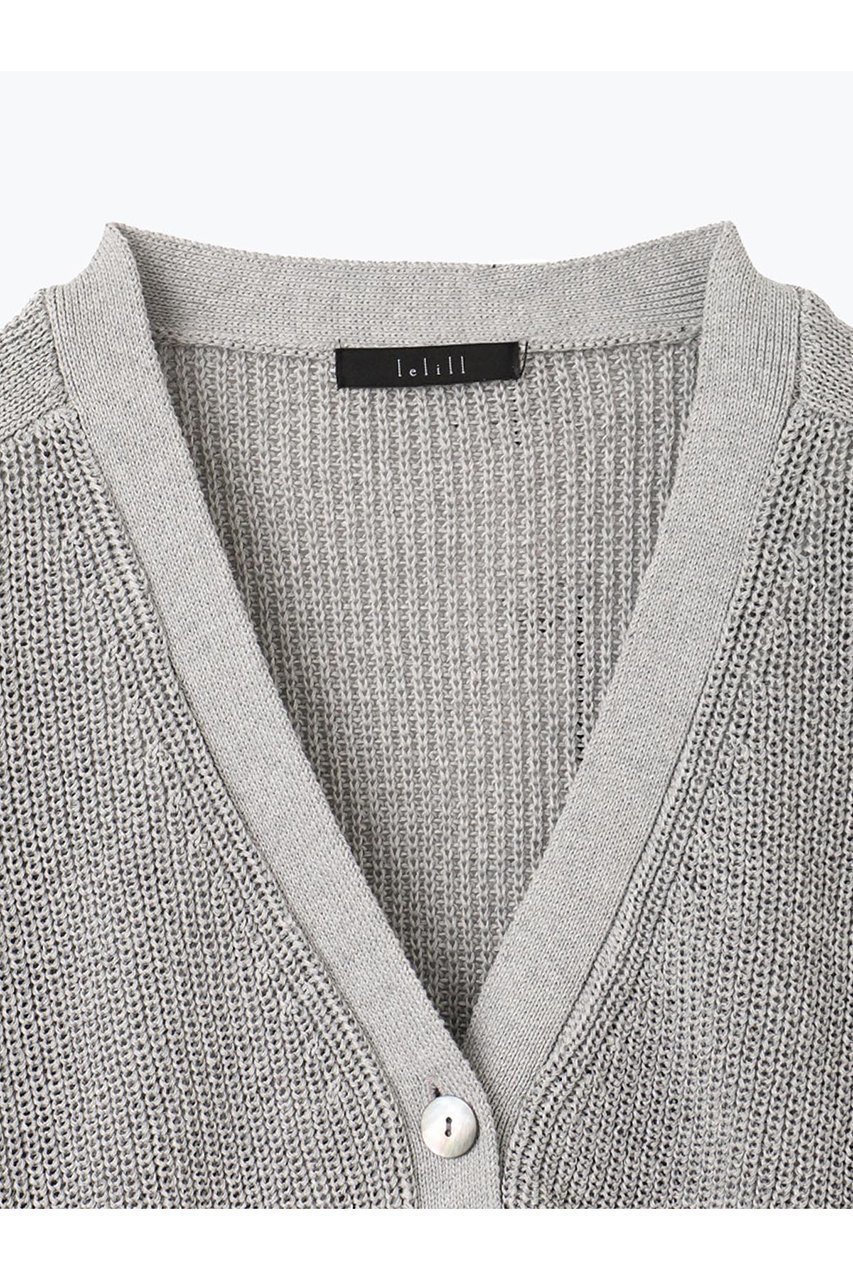 【レリル/lelill】のリサイクルPEギマカーデ 人気、トレンドファッション・服の通販 founy(ファニー) 　ファッション　Fashion　レディースファッション　Fashion for Women　トップス・カットソー　Cut & Sew Tops　ニット　Knit Tops & Sweaters　カーディガン・羽織り　Layered Style Cardigans　カーディガン　Cardigan, Knitwear　ロング　Long, Long-Length　夏　Summer　other-3|ID: prp329100004907987 ipo3291000000036760035