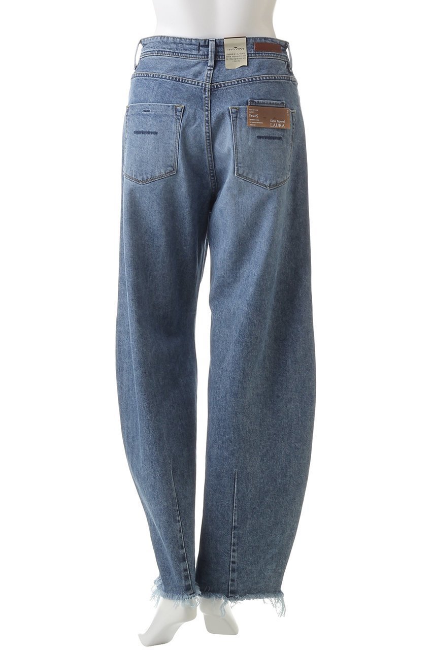 【ヤヌーク/YANUK】のカーブテーパード 【LAURA】 人気、トレンドファッション・服の通販 founy(ファニー) 　ファッション　Fashion　レディースファッション　Fashion for Women　パンツ　Pants & Trousers　デニムパンツ・ジーンズ・美脚デニム　Denim Jeans & Pants　デニム　Denim, Jeans Material　トレンド　Trend, Trending Now　other-4|ID: prp329100004908022 ipo3291000000036760877