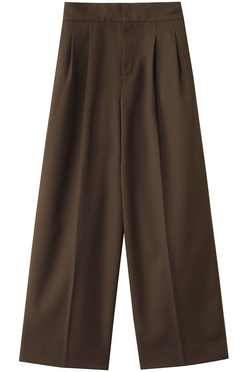 【ジェイドット/j.】の【コラボ】ヴァージンウールワイドパンツ インテリア・キッズ・メンズ・レディースファッション・服の通販 founy(ファニー) ファッション Fashion レディースファッション Fashion for Women パンツ Pants & Trousers おすすめ Recommended / Our Picks コラボ Collaboration, Collab ドット Polka Dot, Dot Pattern ワイド Wide, Wide Fit ブラウン|ID: prp329100004908046 ipo3291000000036761237