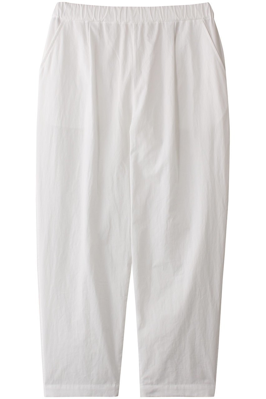 【プリスティン/PRISTINE】のポプリンタックパンツ インテリア・キッズ・メンズ・レディースファッション・服の通販 founy(ファニー) 　ファッション　Fashion　レディースファッション　Fashion for Women　パンツ　Pants & Trousers　センター　Center, Center Line　リラックス　Relax, Relaxed Fit　ホワイト|ID: prp329100004908049 ipo3291000000036761253