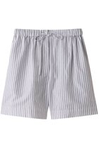 【エブール/ebure】の【Living】コットンリネンストライプ イージーショートパンツ 人気、トレンドファッション・服の通販 founy(ファニー) ファッション Fashion レディースファッション Fashion for Women パンツ Pants & Trousers ショートパンツ・ハーフパンツ High-Waisted & Relaxed Shorts おすすめ Recommended / Our Picks イタリア Italy カットソー Cut and Sewn Top ショート Short, Short Length セットアップ Set-Up, Coordinated Outfit フロント Front, Front Design リネン Linen, Linen Fabric リラックス Relax, Relaxed Fit 定番 Standard, Basic Item 旅行 Travel thumbnail グレー|ID: prp329100004908053 ipo3291000000036761269