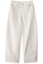 【ミディウミソリッド/MIDIUMISOLID】のbarrel leg wide denim.M デニム 人気、トレンドファッション・服の通販 founy(ファニー) ファッション Fashion レディースファッション Fashion for Women パンツ Pants & Trousers デニムパンツ・ジーンズ・美脚デニム Denim Jeans & Pants ダメージ Distressed, Destroyed デニム Denim, Jeans Material トレンド Trend, Trending Now ワイド Wide, Wide Fit エレガント 上品 Elegant 夏 Summer 春 Spring S/S・春夏 SS, Spring/Summer, Warm Season thumbnail white|ID: prp329100004908071 ipo3291000000036761518