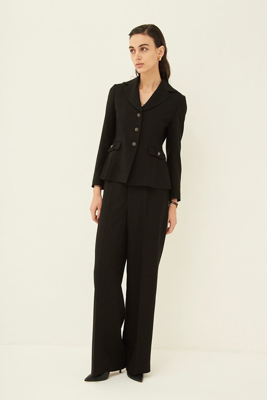 【エムダブリュー/MW】のトリアセテート(L) ワイドパンツ 人気、トレンドファッション・服の通販 founy(ファニー) 　ファッション　Fashion　レディースファッション　Fashion for Women　パンツ　Pants & Trousers　ジャケット　Jacket, Outerwear　セットアップ　Set-Up, Coordinated Outfit　センター　Center, Center Line　ドレープ　Drape, Draping Fabric　リネン　Linen, Linen Fabric　ワイド　Wide, Wide Fit　エレガント 上品　Elegant　other-7|ID: prp329100004908083 ipo3291000000036761799