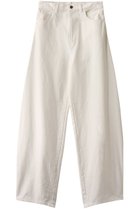 【バウト/BOWTE】のSEA ISLAND COTTON デニム カーブパンツ 人気、トレンドファッション・服の通販 founy(ファニー) ファッション Fashion レディースファッション Fashion for Women パンツ Pants & Trousers デニムパンツ・ジーンズ・美脚デニム Denim Jeans & Pants デニム Denim, Jeans Material ワイド Wide, Wide Fit thumbnail ホワイト|ID: prp329100004908087 ipo3291000000036761871