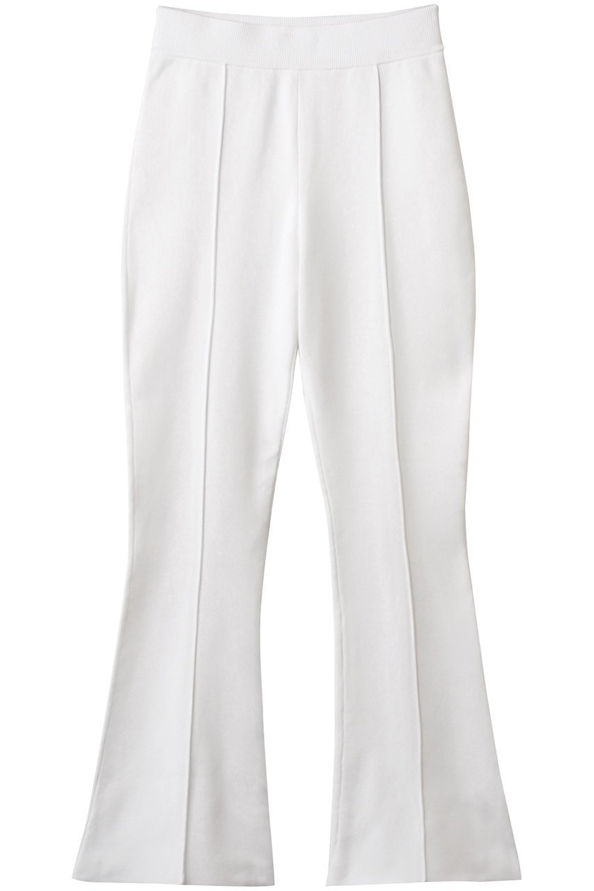 【ル フィル/LE PHIL】のダブルジャガードニットパンツ インテリア・キッズ・メンズ・レディースファッション・服の通販 founy(ファニー) 　ファッション　Fashion　レディースファッション　Fashion for Women　パンツ　Pants & Trousers　カッティング　Cutting Detail　フィット　Fit, Slim Fit　リラックス　Relax, Relaxed Fit　ホワイト|ID: prp329100004908089 ipo3291000000036761906