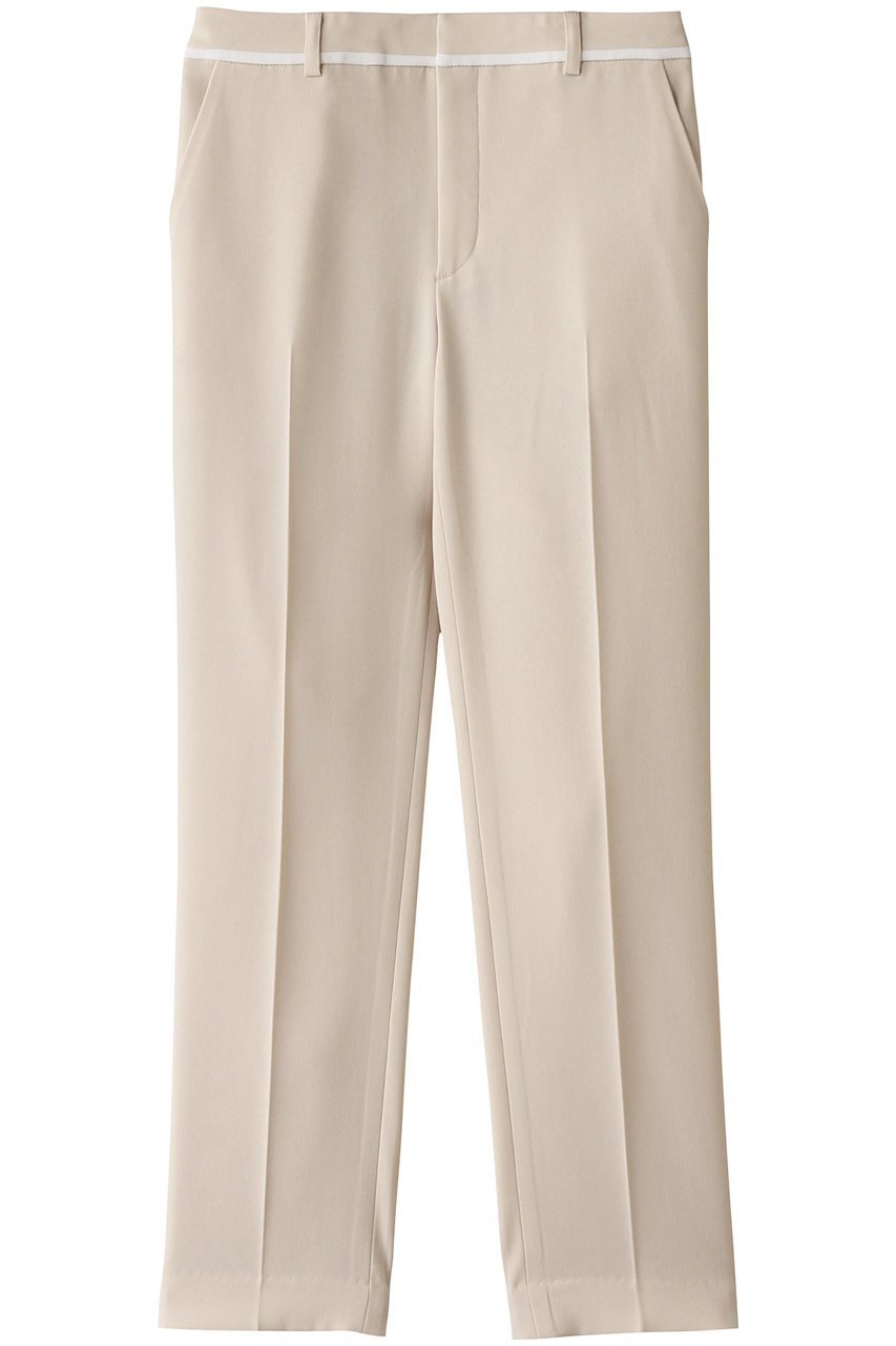 【ベイジ,/BEIGE,】のCINDY(シンディ)/クロップドパンツ インテリア・キッズ・メンズ・レディースファッション・服の通販 founy(ファニー) 　ファッション　Fashion　レディースファッション　Fashion for Women　パンツ　Pants & Trousers　ストレッチ　Stretch, Stretchy Fabric　人気　Popular, Best Seller　今季　This Season, Current Season　定番　Standard, Basic Item　Sheer Orange × White|ID: prp329100004908118 ipo3291000000036762261