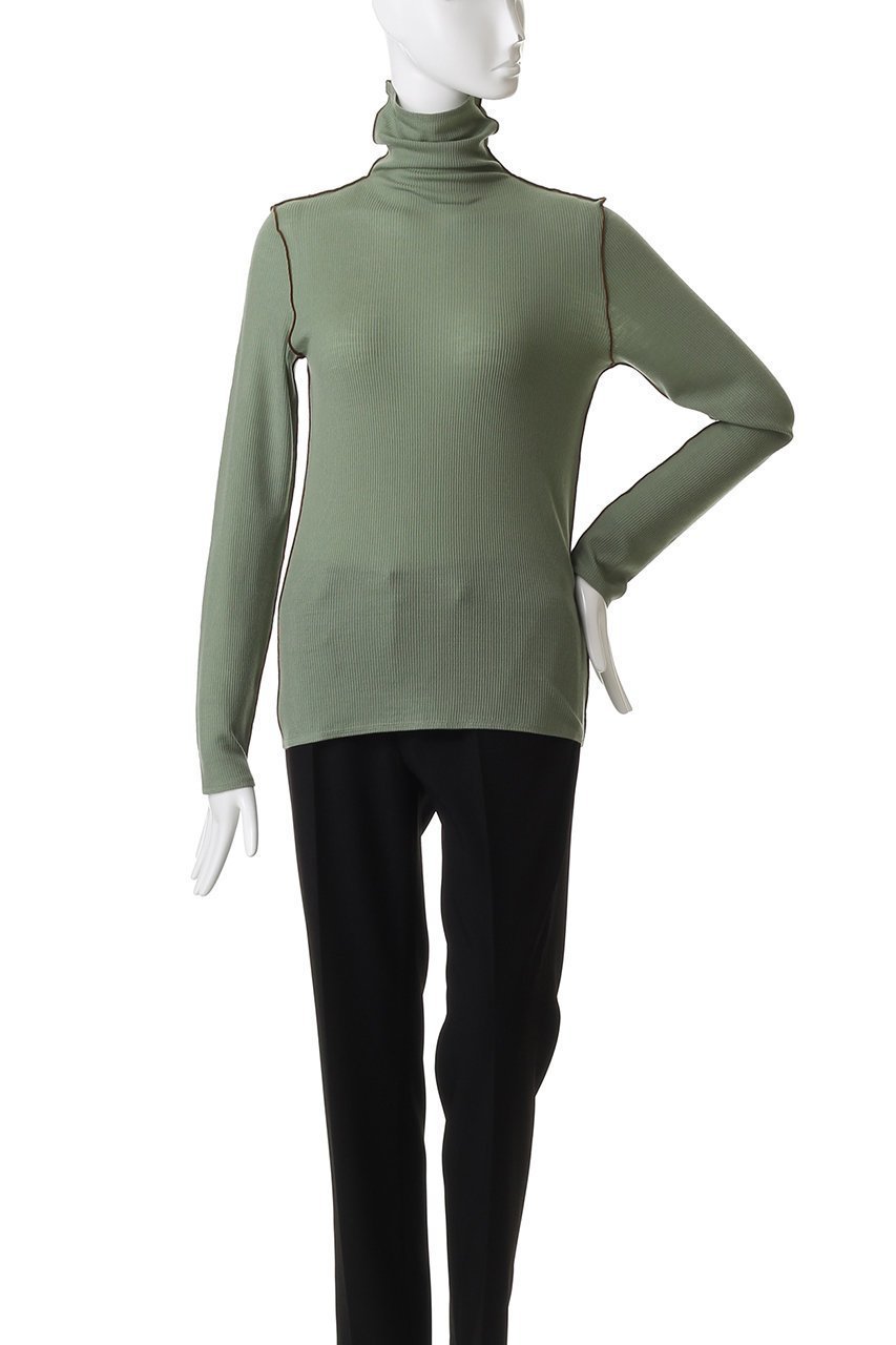 【ベイジ,/BEIGE,】のFORD(フォード)/ウール配色メローハイネックカットソー 人気、トレンドファッション・服の通販 founy(ファニー) 　ファッション　Fashion　レディースファッション　Fashion for Women　トップス・カットソー　Cut & Sew Tops　シャツ・ブラウス・オフィスカジュアル　Elegant Blouses & Button-Ups　ロングTシャツ・Tシャツ　Longline T-Shirts & Tees　カットソー・ベーシックTシャツ　Cut-and-Sewn Tops / Stretch Tees & Basics　インナー　Innerwear　カットソー　Cut and Sewn Top　カーディガン　Cardigan, Knitwear　ジャケット　Jacket, Outerwear　スリーブ　Sleeve, Long Sleeve / Short Sleeve　ハイネック　High Neck, Mock Neck　ロング　Long, Long-Length　other-2|ID: prp329100004908204 ipo3291000000036763327