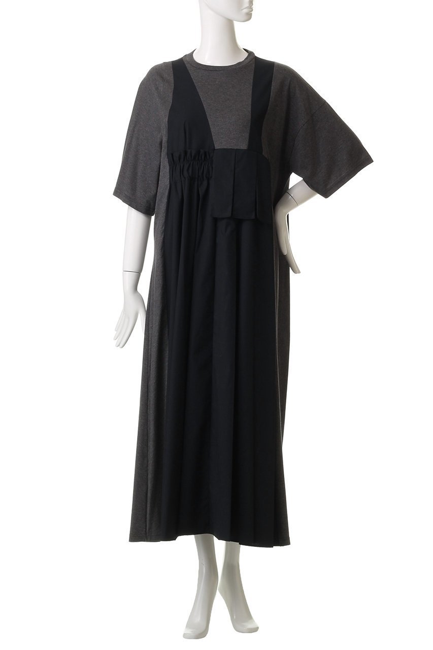 【エンフォルド/ENFOLD】のFAKE LAYERED DRESS/ドレス 人気、トレンドファッション・服の通販 founy(ファニー) 　ファッション　Fashion　レディースファッション　Fashion for Women　ワンピース　Dresses　フォーマル・パーティードレス・結婚式用ドレス　Elegant & Casual Dresses　チュニック　Tunic Tops & Dresses　ギャザー　Gathered, Ruffled　チュニック　Tunic, Long Top　ドレス　Dress, One-Piece　フレア　Flare, Flared　プリーツ　Pleats, Pleated　ロング　Long, Long-Length　other-2|ID: prp329100004908231 ipo3291000000036763620