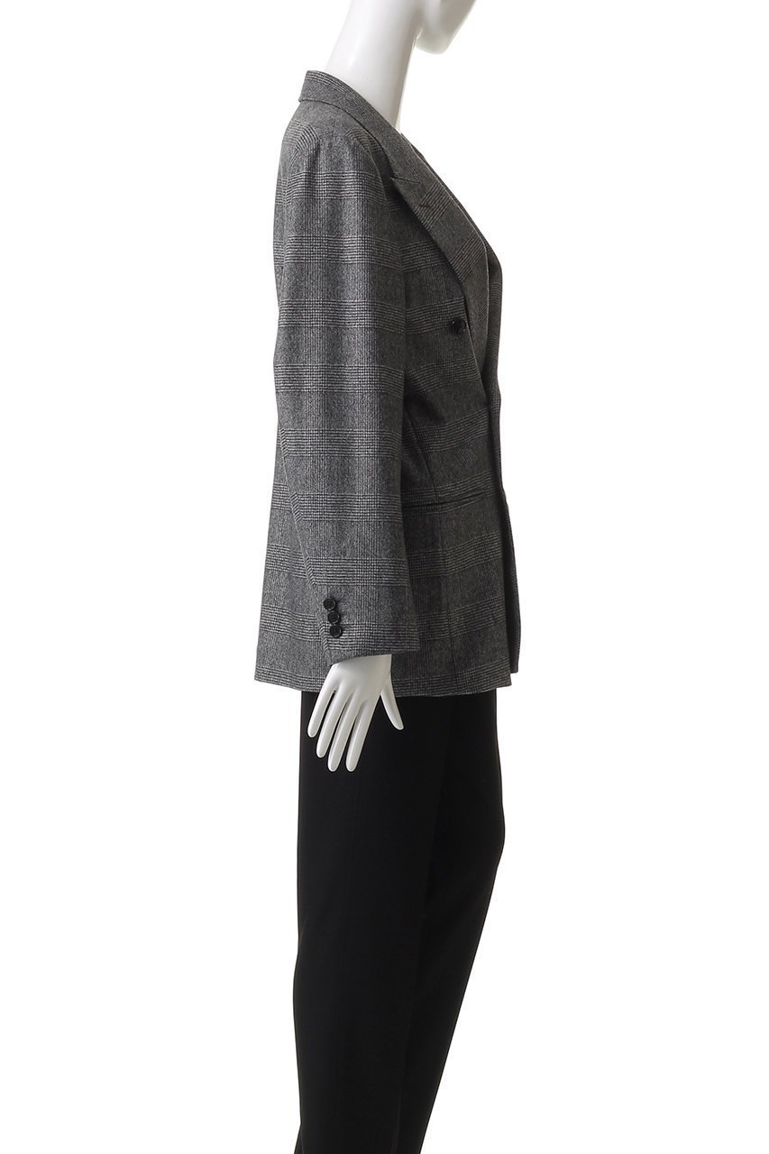 【クチュールドアダム/COUTURE D'ADAM】のグレンチェックダブルジャケット 人気、トレンドファッション・服の通販 founy(ファニー) 　ファッション　Fashion　レディースファッション　Fashion for Women　アウター　Coat / Outerwear Collection　レディースジャケット・軽アウター　Jackets　ジャケット　Jacket, Outerwear　チェック　Check, Plaid, Tartan　ドレス　Dress, One-Piece　ハンド　Hand, Handmade　パターン　Pattern, Design Print　フランス　France, French　other-3|ID: prp329100004908242 ipo3291000000036763748