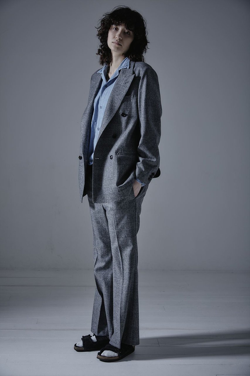 【クチュールドアダム/COUTURE D'ADAM】のグレンチェックダブルジャケット 人気、トレンドファッション・服の通販 founy(ファニー) 　ファッション　Fashion　レディースファッション　Fashion for Women　アウター　Coat / Outerwear Collection　レディースジャケット・軽アウター　Jackets　ジャケット　Jacket, Outerwear　チェック　Check, Plaid, Tartan　ドレス　Dress, One-Piece　ハンド　Hand, Handmade　パターン　Pattern, Design Print　フランス　France, French　other-8|ID: prp329100004908242 ipo3291000000036763758