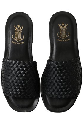 【エスメラルダ/Esmeralda】の【BONTRE】クロス編み込みサンダル 人気、トレンドファッション・服の通販 founy(ファニー) ファッション Fashion レディースファッション Fashion for Women サンダル Sandals, Summer Shoes シンプル Simple, Minimal スリッパ Slippers, Room Shoes ベーシック Basic, Essential リゾート Resort, Vacation Style |ID:prp329100004908251