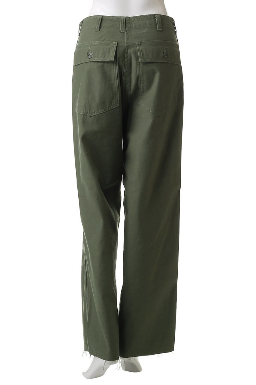 【マディソンブルー/MADISONBLUE】のFATIGUE PANTS L.oz BS ファティーグパンツ 人気、トレンドファッション・服の通販 founy(ファニー) 　ファッション　Fashion　レディースファッション　Fashion for Women　パンツ　Pants & Trousers　カットオフ　Cut-Off Design　サテン　Satin, Glossy Fabric　ストーン　Stone, Gem-Like　バランス　Balance, Style Balance　ボトム　Bottoms, Lower Wear　ルーズ　Loose, Oversized　other-4|ID: prp329100004908261 ipo3291000000036764057