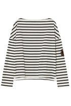 【マディソンブルー/MADISONBLUE】のBOAT NECK L/S TEE BORDER ボーダーボートネックL/S Tシャツ 人気、トレンドファッション・服の通販 founy(ファニー) ファッション Fashion レディースファッション Fashion for Women トップス・カットソー Cut & Sew Tops シャツ・ブラウス・オフィスカジュアル Elegant Blouses & Button-Ups ロングTシャツ・Tシャツ Longline T-Shirts & Tees カットソー・ベーシックTシャツ Cut-and-Sewn Tops / Stretch Tees & Basics コンパクト Compact, Small Size スリーブ Sleeve, Long Sleeve / Short Sleeve ボーダー Border, Stripe ロング Long, Long-Length thumbnail ホワイト|ID: prp329100004908294 ipo3291000000036764453