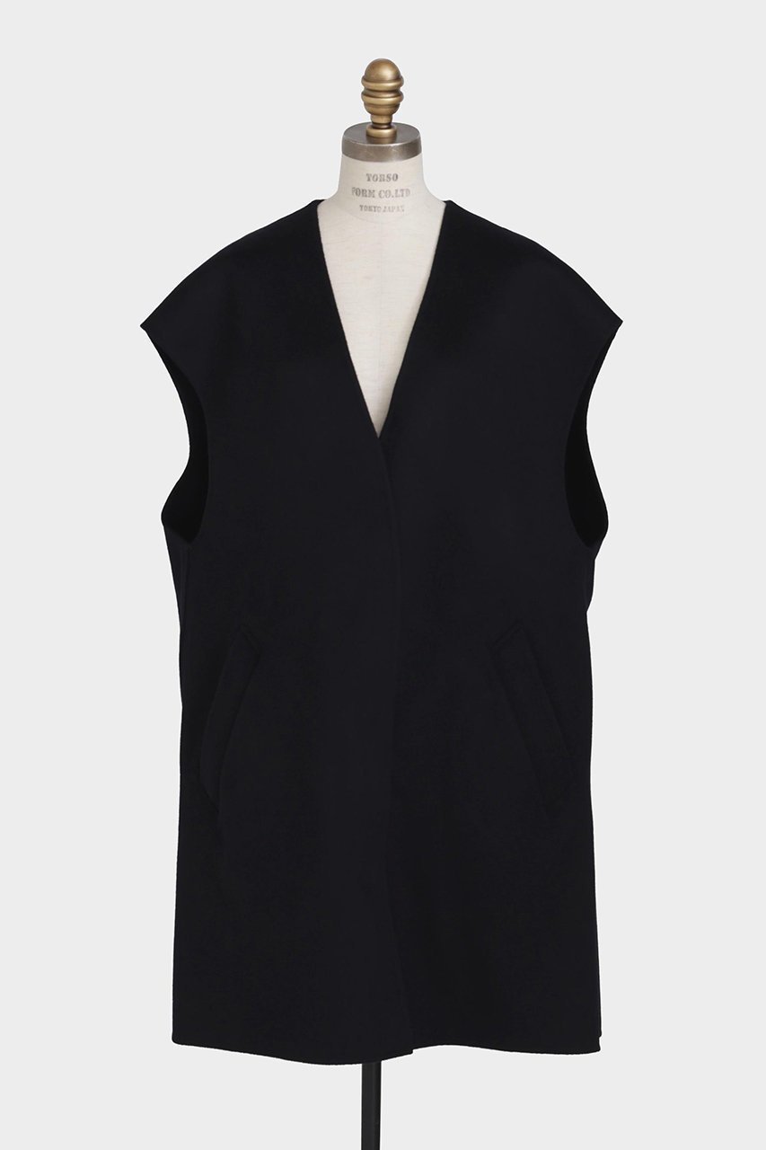 【ヒューエルミュージアム/hueLe Museum】の【hLM】ウールリバージレ 人気、トレンドファッション・服の通販 founy(ファニー) 　ファッション　Fashion　レディースファッション　Fashion for Women　アウター　Coat / Outerwear Collection　レディースジャケット・軽アウター　Jackets　なめらか　Smooth, Silky Texture　インナー　Innerwear　シンプル　Simple, Minimal　ジャケット　Jacket, Outerwear　フォルム　Silhouette, Form　ラグジュアリー　Luxury, Elegant　other-2|ID: prp329100004908306 ipo3291000000036764603