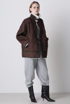 【ヒューエルミュージアム/hueLe Museum】の【hLM】スエットニットパンツ 人気、トレンドファッション・服の通販 founy(ファニー) ファッション Fashion レディースファッション Fashion for Women パンツ Pants & Trousers シューズ Shoes, Footwear スウェット / スエット Sweatshirt, Sweatwear ダブル Double, Double-Breasted ドレープ Drape, Draping Fabric フェイス Face, Facial Design リラックス Relax, Relaxed Fit エレガント 上品 Elegant thumbnail グレー|ID: prp329100004908308 ipo3291000000036764626