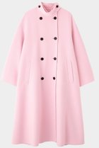 【ル フィル/LE PHIL】のソフトウールリバースタンドカラーコート 人気、トレンドファッション・服の通販 founy(ファニー) ファッション Fashion レディースファッション Fashion for Women アウター Coat / Outerwear Collection コート・ロングコート・ピーコート Long Coats, Peacoats & More スタンド Stand Collar, Upright Stand ドレス Dress, One-Piece ビッグ Big, Oversized フォルム Silhouette, Form フレア Flare, Flared ロング Long, Long-Length thumbnail ピンク|ID: prp329100004908311 ipo3291000000036764657