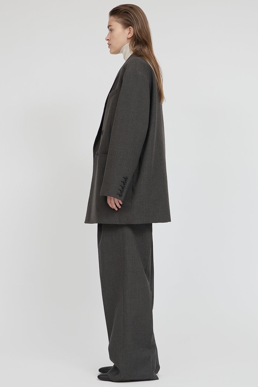 【イロット/IIROT】のウール サージ ジャケット 人気、トレンドファッション・服の通販 founy(ファニー) 　ファッション　Fashion　レディースファッション　Fashion for Women　アウター　Coat / Outerwear Collection　レディースジャケット・軽アウター　Jackets　オイル　Body Oil　クラシック　Classic, Timeless Style　ショルダー　Shoulder, Shoulder Strap　ジャケット　Jacket, Outerwear　ドロップ　Drop Shoulder, Dropped Style　フォーマル　Formal, Dressy　other-6|ID: prp329100004908315 ipo3291000000036764736