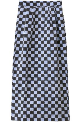 【エスゼット ブロックプリント/SZ Blockprints】のCANVAS SKIRT DOUBLE CHECK キャンバススカート 人気、トレンドファッション・服の通販 founy(ファニー) ファッション Fashion レディースファッション Fashion for Women スカート Skirts キャンバス Canvas, Canvas Fabric シンプル Simple, Minimal ダブル Double, Double-Breasted チェック Check, Plaid, Tartan フォルム Silhouette, Form エレガント 上品 Elegant |ID:prp329100004908324