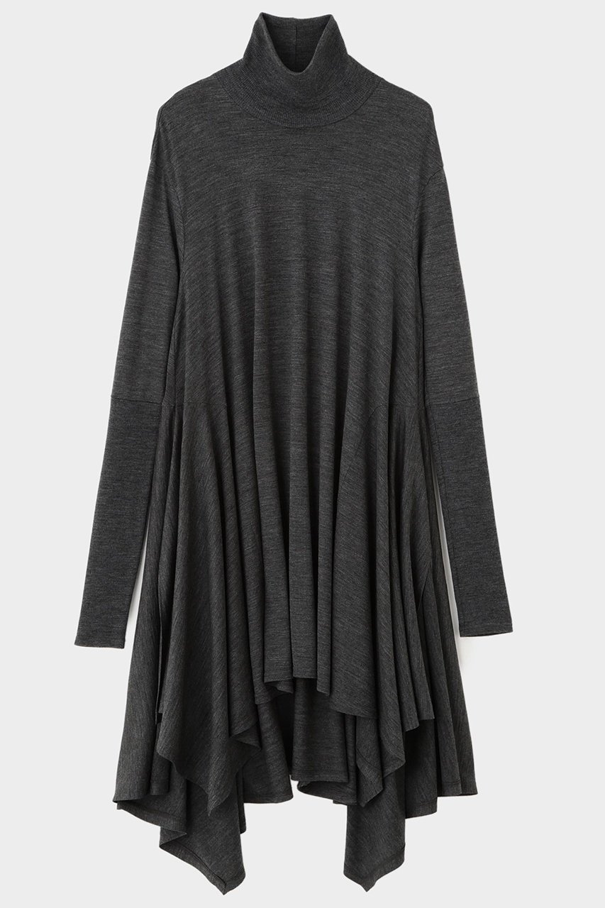 【ル フィル/LE PHIL】のウールジャージーコンビカットソー インテリア・キッズ・メンズ・レディースファッション・服の通販 founy(ファニー) 　ファッション　Fashion　レディースファッション　Fashion for Women　トップス・カットソー　Cut & Sew Tops　シャツ・ブラウス・オフィスカジュアル　Elegant Blouses & Button-Ups　ロングTシャツ・Tシャツ　Longline T-Shirts & Tees　カットソー・ベーシックTシャツ　Cut-and-Sewn Tops / Stretch Tees & Basics　おすすめ　Recommended / Our Picks　スタンダード　Standard, Basic　スリーブ　Sleeve, Long Sleeve / Short Sleeve　タートル　Turtleneck, Turtle Collar　ロング　Long, Long-Length　A/W・秋冬　Autumn/Winter　グレー|ID: prp329100004908331 ipo3291000000036765027