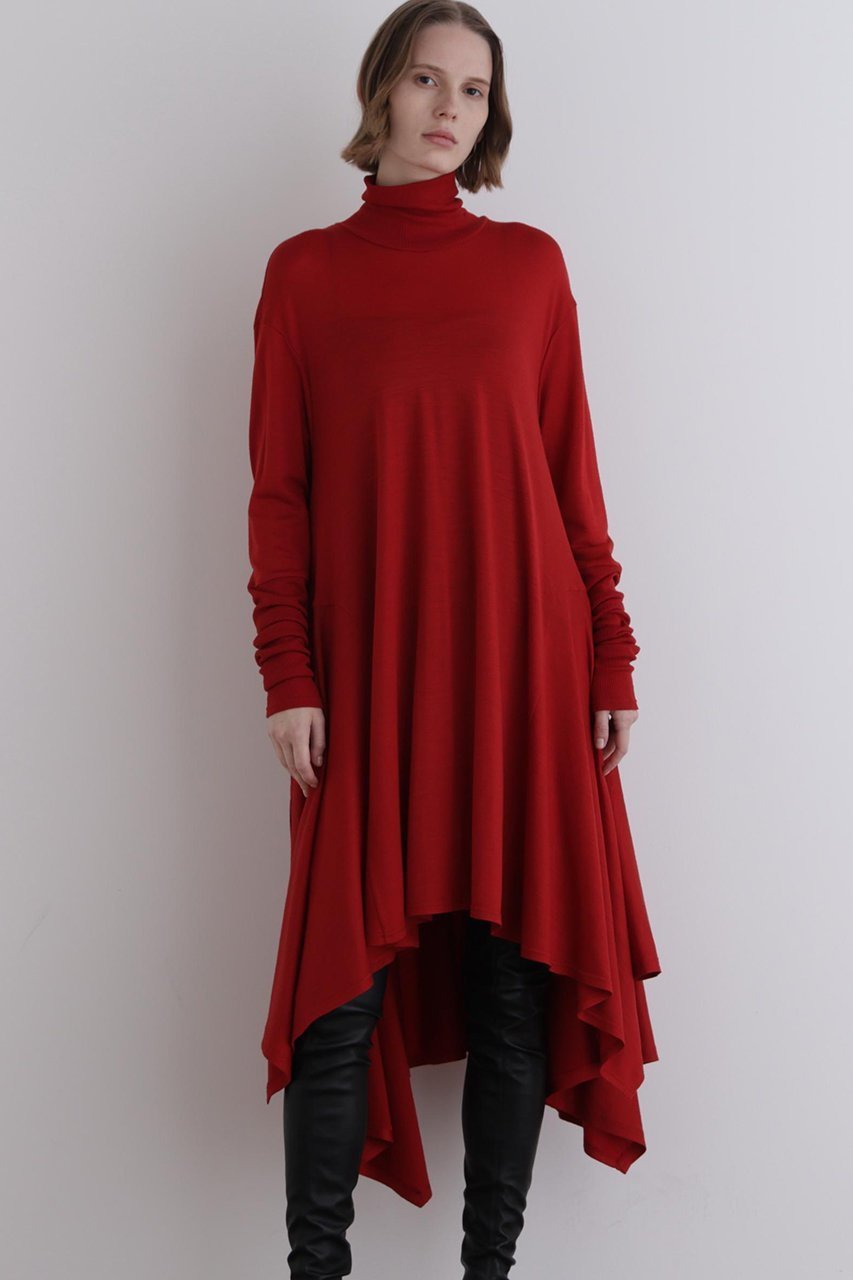 【ル フィル/LE PHIL】のウールジャージーコンビカットソー 人気、トレンドファッション・服の通販 founy(ファニー) 　ファッション　Fashion　レディースファッション　Fashion for Women　トップス・カットソー　Cut & Sew Tops　シャツ・ブラウス・オフィスカジュアル　Elegant Blouses & Button-Ups　ロングTシャツ・Tシャツ　Longline T-Shirts & Tees　カットソー・ベーシックTシャツ　Cut-and-Sewn Tops / Stretch Tees & Basics　おすすめ　Recommended / Our Picks　スタンダード　Standard, Basic　スリーブ　Sleeve, Long Sleeve / Short Sleeve　タートル　Turtleneck, Turtle Collar　ロング　Long, Long-Length　A/W・秋冬　Autumn/Winter　other-5|ID: prp329100004908331 ipo3291000000036765036