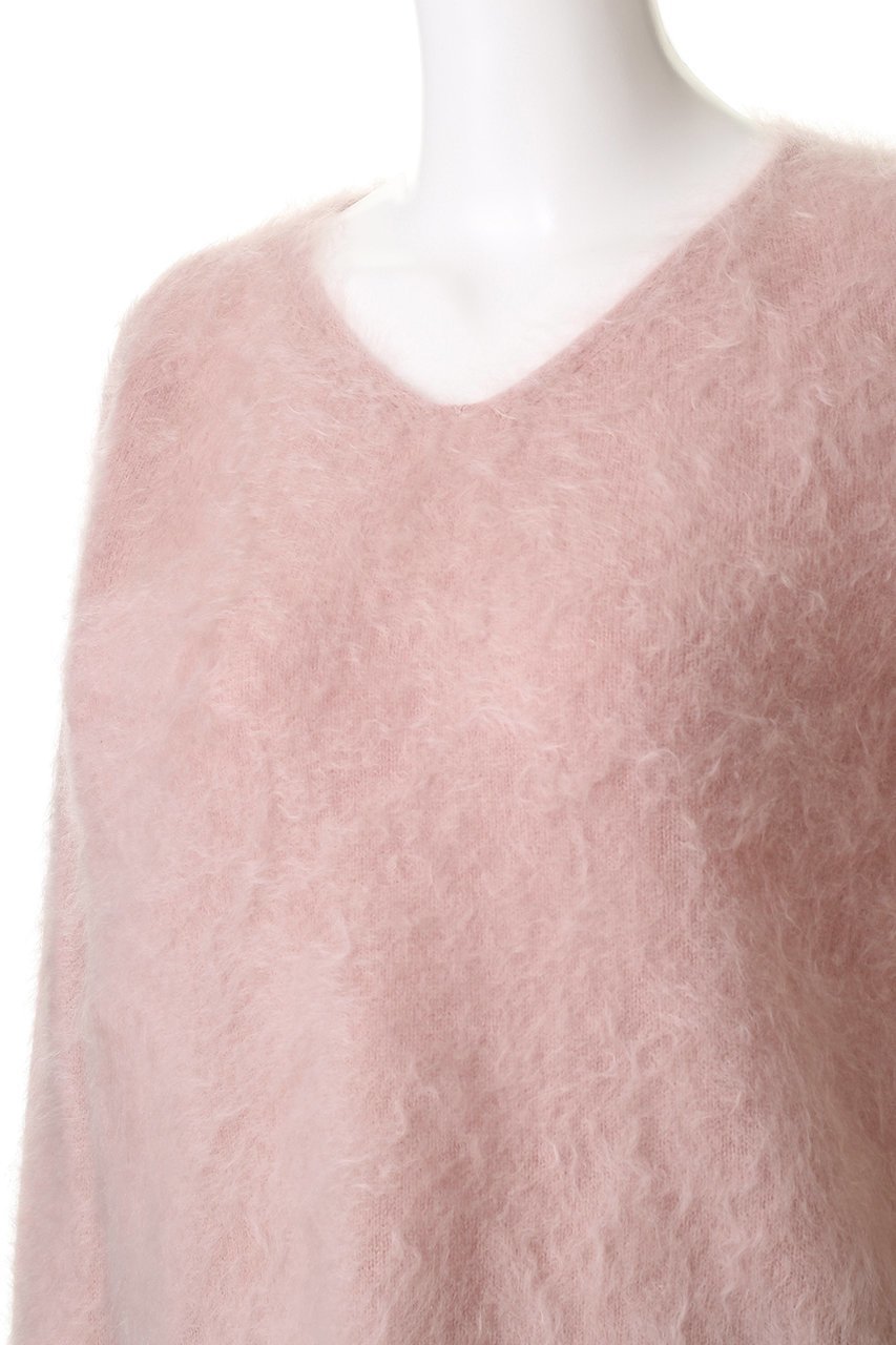 【スリー ドッツ/three dots】のファーカシミヤ プルオーバー 人気、トレンドファッション・服の通販 founy(ファニー) 　ファッション　Fashion　レディースファッション　Fashion for Women　トップス・カットソー　Cut & Sew Tops　ニット　Knit Tops & Sweaters　カジュアルプルオーバー・ニットトップス　Pullovers & Knit Tops / Casual Pullovers　デコルテ　Décolleté, Neckline　ミックス　Mix, Mixed Style　other-5|ID: prp329100004908366 ipo3291000000036765259