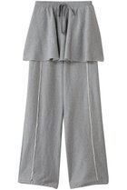 【メゾンスペシャル/MAISON SPECIAL】のFlared Skirt Layered Sweatpants/フレアスカートレイヤースウェットパンツ GRY(グレー)|ID: prp329100004908455 ipo3291000000036765491