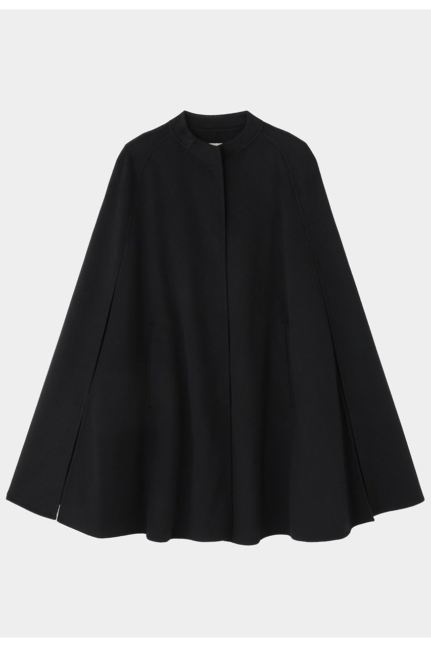 【ル フィル/LE PHIL】のピュアカシミアケープジャケット インテリア・キッズ・メンズ・レディースファッション・服の通販 founy(ファニー) 　ファッション　Fashion　レディースファッション　Fashion for Women　アウター　Coat / Outerwear Collection　レディースジャケット・軽アウター　Jackets　クラシカル　Classical, Vintage-Inspired　ジャケット　Jacket, Outerwear　ビッグ　Big, Oversized　フレア　Flare, Flared　エレガント 上品　Elegant　ブラック|ID: prp329100004908490 ipo3291000000036765908