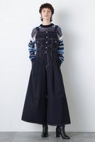 【ヒューエルミュージアム/hueLe Museum】の【STUMBLY】Super Wide Combinaison 人気、トレンドファッション・服の通販 founy(ファニー) ファッション Fashion レディースファッション Fashion for Women パンツ Pants & Trousers インナー Innerwear カットソー Cut and Sewn Top コンパクト Compact, Small Size コンビネゾン Jumpsuit, All-in-One ジャケット Jacket, Outerwear ヴィンテージ Vintage Style |ID:prp329100004908494