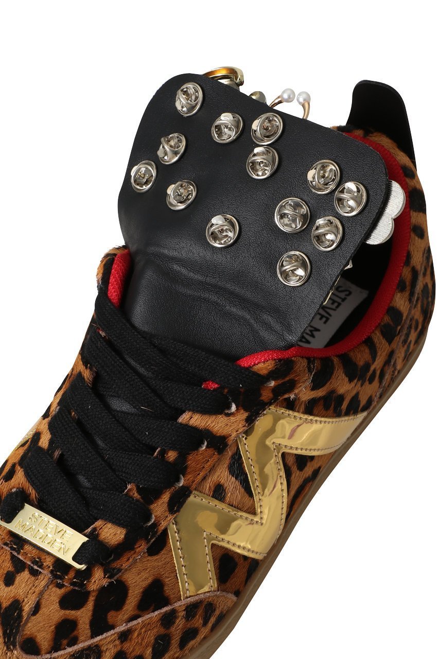 【スティーブマデン/STEVE MADDEN】のDIVULGE-L バッジ付レオパードスニーカー 人気、トレンドファッション・服の通販 founy(ファニー) 　ファッション　Fashion　レディースファッション　Fashion for Women　スニーカー　Sneakers, Trainers　レオパード　Leopard, Animal Print　other-6|ID: prp329100004908543 ipo3291000000036766558