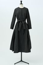 【デザイン ワークス/DESIGN WORKS】のフィット&フレアタフタワンピース ブラック|ID: prp329100004908545 ipo3291000000036766576