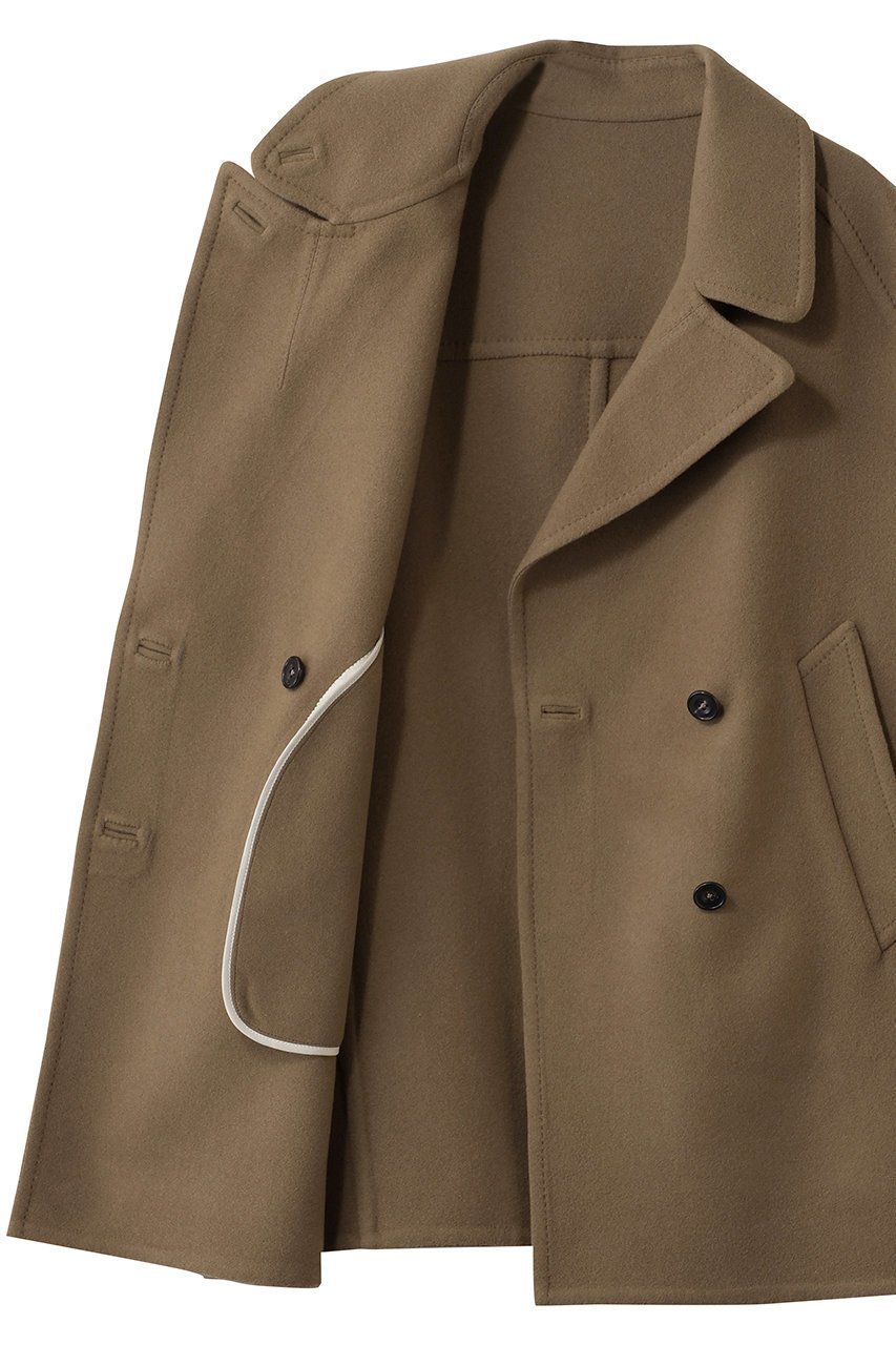 【ザ ストア バイ シー/THE STORE by C】の【COCUCA】リバーPコートベスト 人気、トレンドファッション・服の通販 founy(ファニー) 　ファッション　Fashion　レディースファッション　Fashion for Women　アウター　Coat / Outerwear Collection　コート・ロングコート・ピーコート　Long Coats, Peacoats & More　Pコート　Pea Coats　おすすめ　Recommended / Our Picks　ショート　Short, Short Length　ノースリーブ　Sleeveless, No-Sleeve　ベスト　Vest, Waistcoat　メルトン　Melton, Heavy Wool　ヨーク　Yoke, Yoke Design　ロング　Long, Long-Length　冬　Winter / This Winter　別注　Limited Edition, Custom Order　秋　Autumn　A/W・秋冬　Autumn/Winter　other-6|ID: prp329100004908548 ipo3291000000036766624