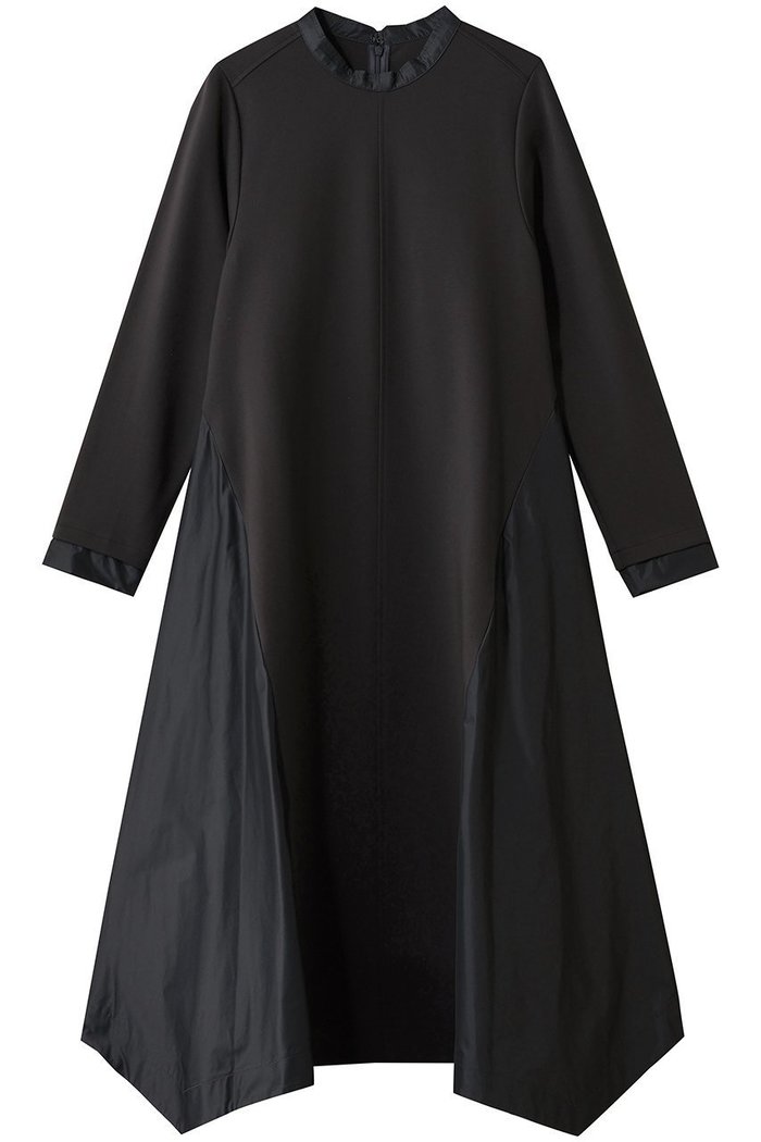 【ランバン オン ブルー/LANVIN en Bleu】のアシンメトリーヘムコンビワンピース インテリア・キッズ・メンズ・レディースファッション・服の通販 founy(ファニー) https://founy.com/ ファッション Fashion レディースファッション Fashion for Women ワンピース Dresses チュニック Tunic Tops & Dresses グログラン Grosgrain, Grosgrain Ribbon コンパクト Compact, Small Size シンプル Simple, Minimal ジュエリー Jewelry, Accessories チュニック Tunic, Long Top フレア Flare, Flared ロング Long, Long-Length |ID: prp329100004908560 ipo3291000000036766797