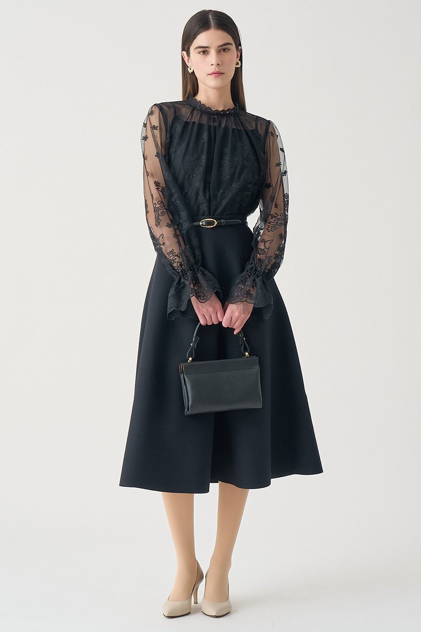 【アナイ/ANAYI】の【Eternal Line 2026】ハイウエストスムースフレア スカート 人気、トレンドファッション・服の通販 founy(ファニー) 　ファッション　Fashion　レディースファッション　Fashion for Women　スカート　Skirts　Aライン・フレアスカート　A-Line & Flared Skirts　おすすめ　Recommended / Our Picks　カーディガン　Cardigan, Knitwear　シンプル　Simple, Minimal　ジャケット　Jacket, Outerwear　セットアップ　Set-Up, Coordinated Outfit　フレア　Flare, Flared　エレガント 上品　Elegant　other-5|ID: prp329100004908571 ipo3291000000036766935