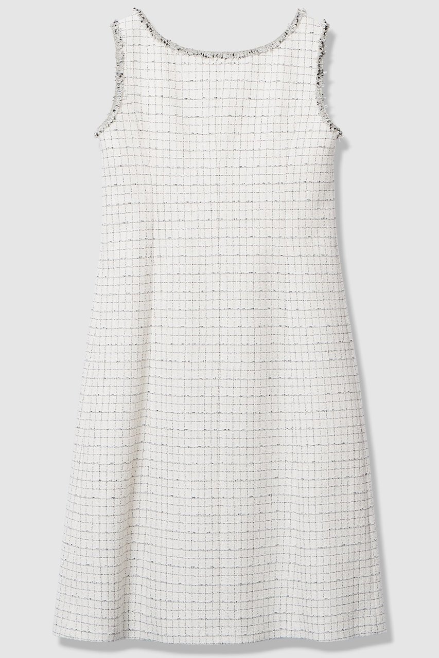 【アナイ/ANAYI】の【Eternal Line 2026】プレイドツイードジレ ワンピース 人気、トレンドファッション・服の通販 founy(ファニー) 　ファッション　Fashion　レディースファッション　Fashion for Women　アウター　Coat / Outerwear Collection　ワンピース　Dresses　チュニック　Tunic Tops & Dresses　インナー　Innerwear　チュニック　Tunic, Long Top　ツイード　Twill, Twill Weave　ノースリーブ　Sleeveless, No-Sleeve　エレガント 上品　Elegant　冬　Winter / This Winter　other-2|ID: prp329100004908579 ipo3291000000036767104