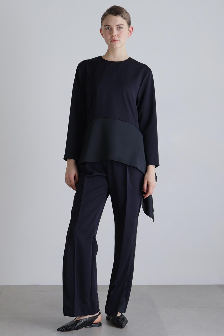 【アドーア/ADORE】のドライタッチツイルパンツ 人気、トレンドファッション・服の通販 founy(ファニー) 　ファッション　Fashion　レディースファッション　Fashion for Women　パンツ　Pants & Trousers　おすすめ　Recommended / Our Picks　サテン　Satin, Glossy Fabric　ストレート　Straight, Straight Cut　スリム　Slim, Slim Fit　セットアップ　Set-Up, Coordinated Outfit　ドレープ　Drape, Draping Fabric　ボトム　Bottoms, Lower Wear　エレガント 上品　Elegant　other-3|ID: prp329100004908609 ipo3291000000036767446