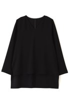 【アドーア/ADORE】のバックサテンジョーゼットVネック ブラック|ID: prp329100004908612 ipo3291000000036767473