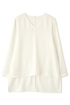 【アドーア/ADORE】のバックサテンジョーゼットVネック ホワイト|ID: prp329100004908612 ipo3291000000037174560