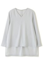 【アドーア/ADORE】のバックサテンジョーゼットVネック ブルー|ID: prp329100004908612 ipo3291000000037174561