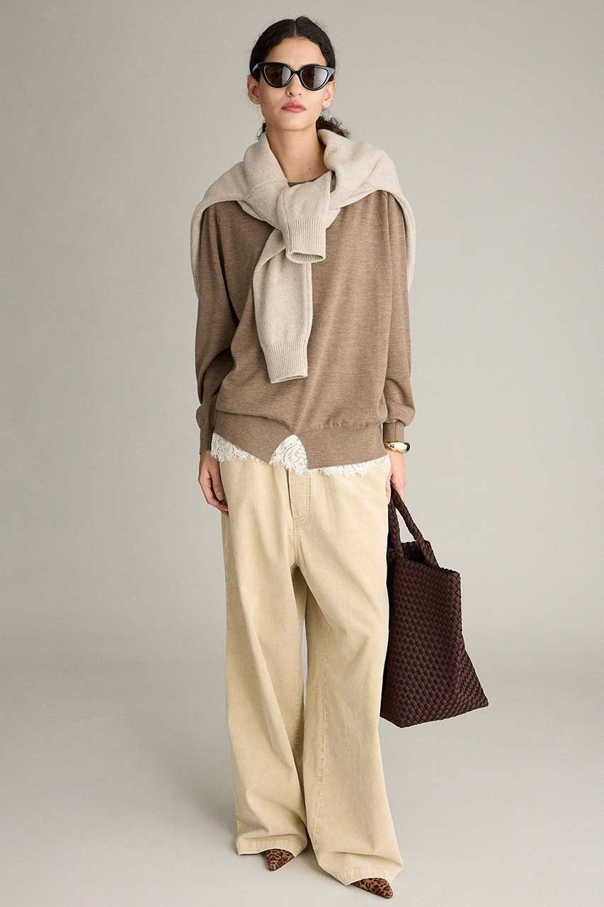 【ブリル/BRILL】のCashmere ラグランプルオーバー 人気、トレンドファッション・服の通販 founy(ファニー) 　ファッション　Fashion　レディースファッション　Fashion for Women　トップス・カットソー　Cut & Sew Tops　ニット　Knit Tops & Sweaters　カジュアルプルオーバー・ニットトップス　Pullovers & Knit Tops / Casual Pullovers　フロント　Front, Front Design　ベーシック　Basic, Essential　リラックス　Relax, Relaxed Fit　エレガント 上品　Elegant　other-5|ID: prp329100004908623 ipo3291000000036767596