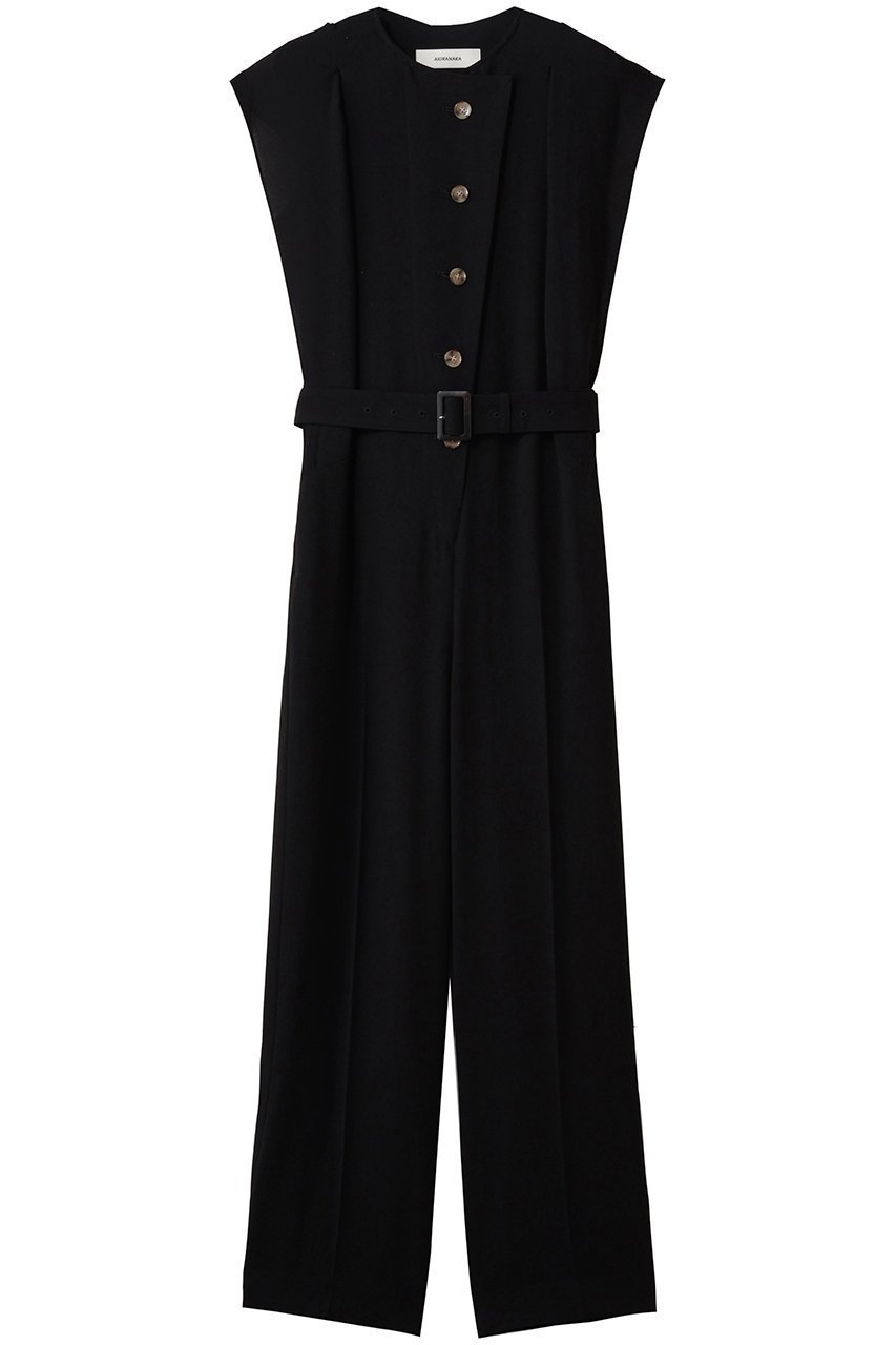【アキラナカ/AKIRANAKA】のJenna ジャージー コンビネゾン インテリア・キッズ・メンズ・レディースファッション・服の通販 founy(ファニー) 　ファッション　Fashion　レディースファッション　Fashion for Women　パンツ　Pants & Trousers　オケージョン　Occasion Wear　コンビネゾン　Jumpsuit, All-in-One　シューズ　Shoes, Footwear　ブラック|ID: prp329100004908625 ipo3291000000036767642