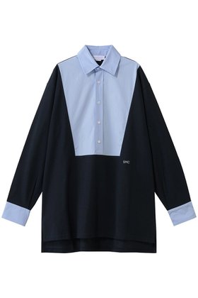 【ステラ マッカートニー/STELLA McCARTNEY】のオーバーサイズポロシャツ 人気、トレンドファッション・服の通販 founy(ファニー) ファッション Fashion レディースファッション Fashion for Women トップス・カットソー Cut & Sew Tops シャツ・ブラウス・オフィスカジュアル Elegant Blouses & Button-Ups ポロシャツ・きれいめカジュアル Smart-Casual Polo Tops カフス Cuff Design スタンダード Standard, Basic スリーブ Sleeve, Long Sleeve / Short Sleeve フロント Front, Front Design ポロシャツ Polo Shirt, Collared Tee モダン Modern, Contemporary ロング Long, Long-Length |ID:prp329100004908629