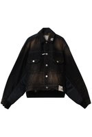 【メゾン ミハラヤスヒロ/Maison MIHARA YASUHIRO / MEN】の【MEN】【Maison MIHARA YASUHIRO】COMBINED DENIM×MA-1 ブルゾン 人気、トレンドファッション・服の通販 founy(ファニー) ファッション Fashion メンズファッション Fashion for Men ジャケット Jacket, Outerwear デニム Denim, Jeans Material ブルゾン Blouson, Bomber Jacket ミリタリー Military, Army Style |ID:prp329100004908709